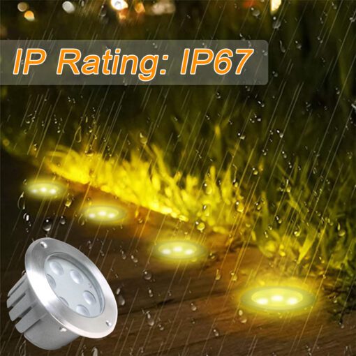 Led RGBW stainless steel circular buried light UD6W-RGBW - Image 10