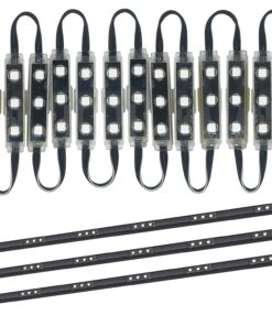 3 LED Window Lights GLMD192 and Track