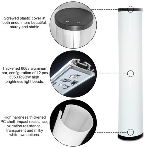 LED Wall Light WY6W-RGBW - Image 4