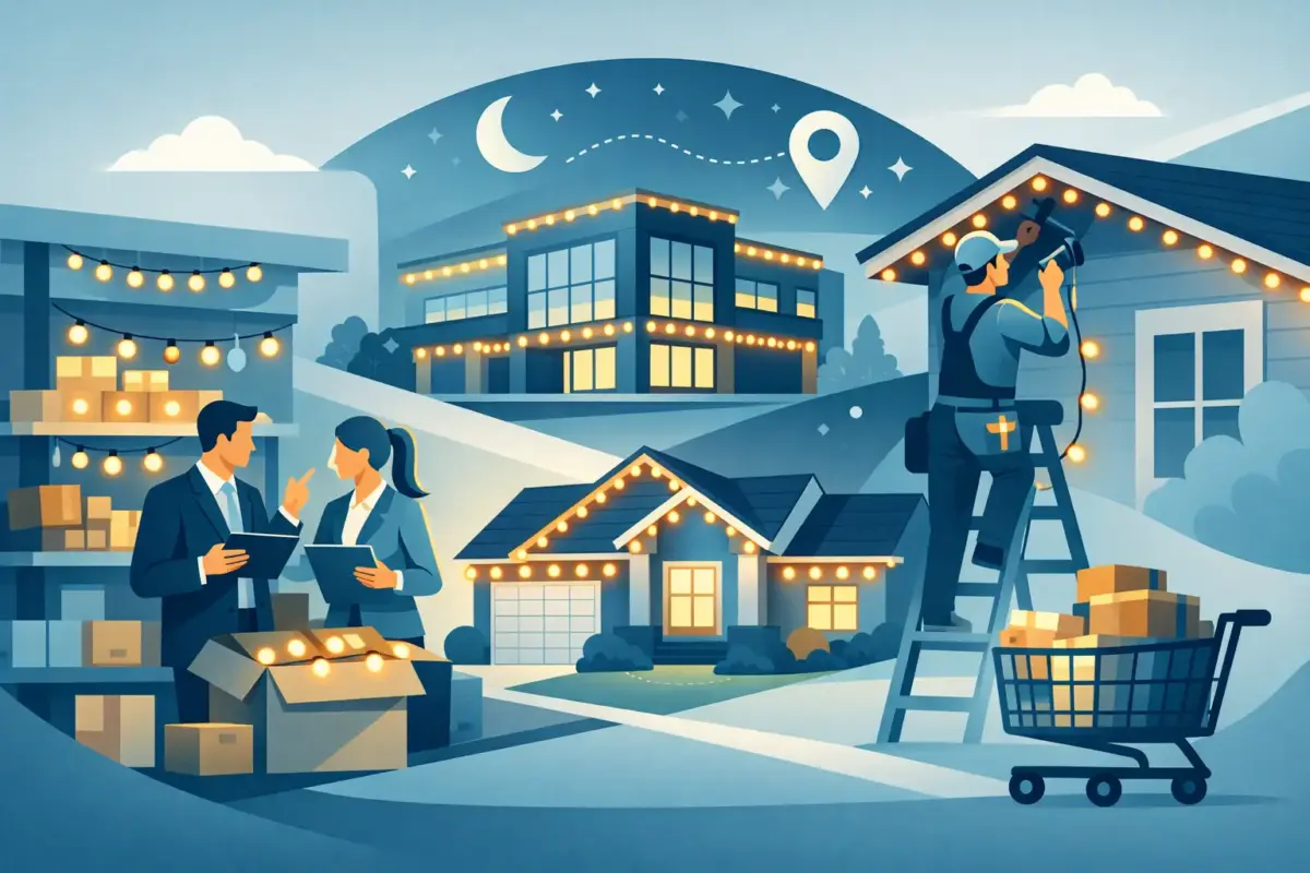 Wholesale Permanent Exterior Lighting That Sells