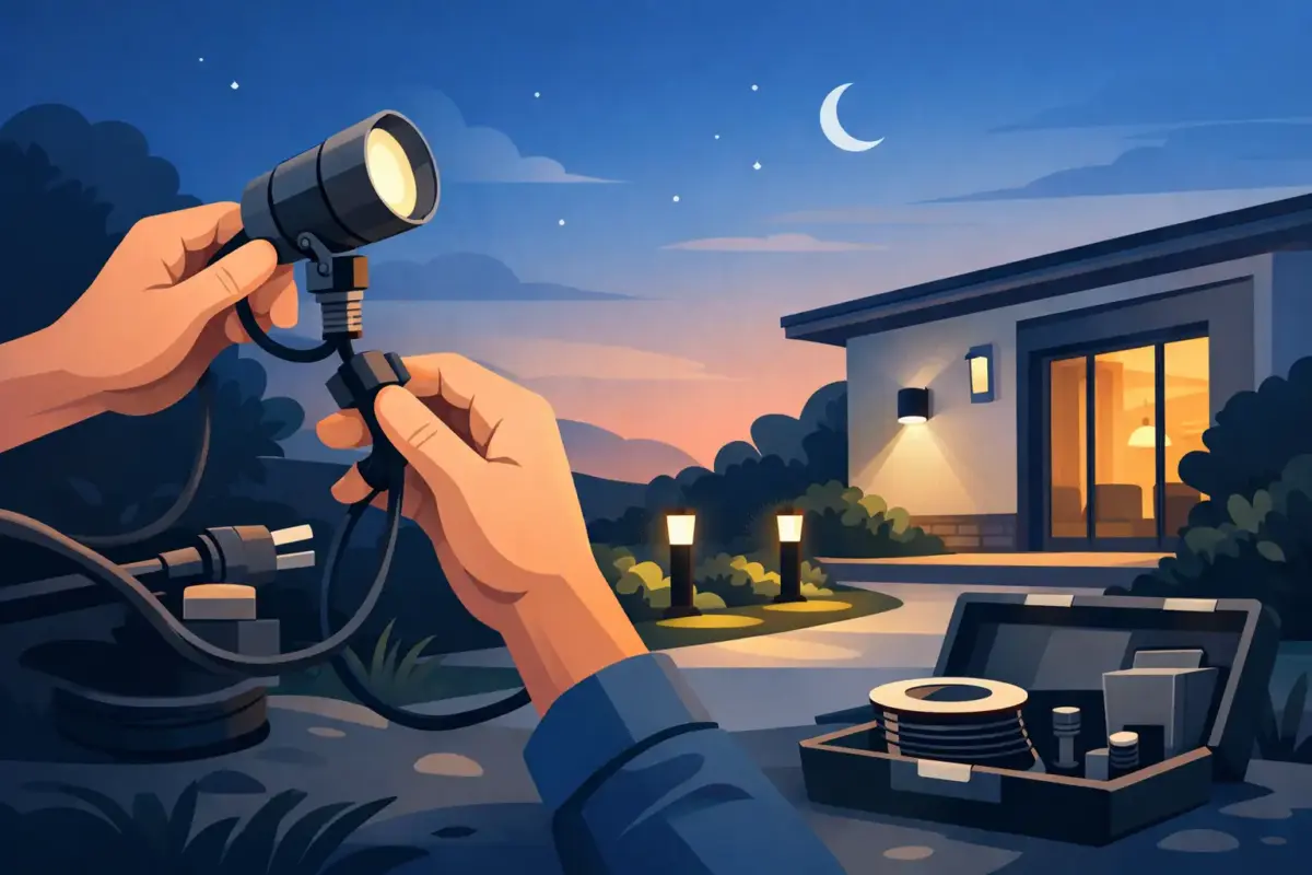 Easy Install Exterior Lighting System Guide