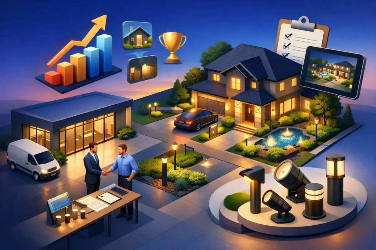Exterior Lighting Dealer Success Example